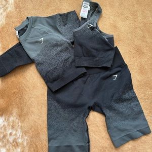 🖤 GYMSHARK OMBRÉ SEAMLESS SET 🖤